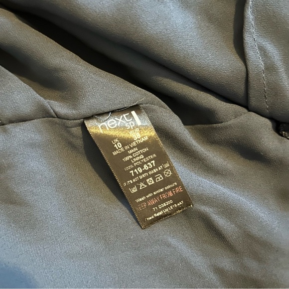 next Navy Eyelet Jumpsuit - Picture 7 of 8